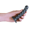 Ouch! Plug Beaded G-Spot S 13 x 2.5cm Gris
